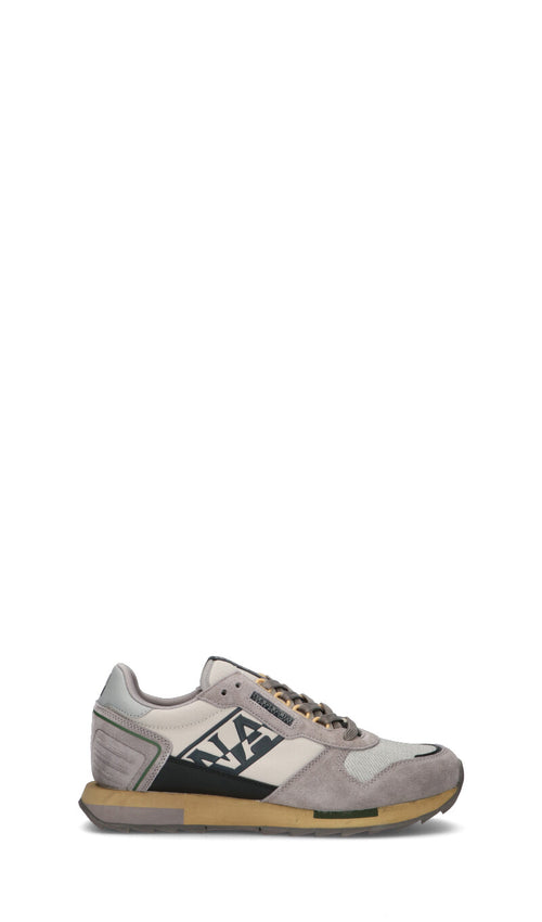 NAPAPIJIRI Sneaker uomo grigia in suede