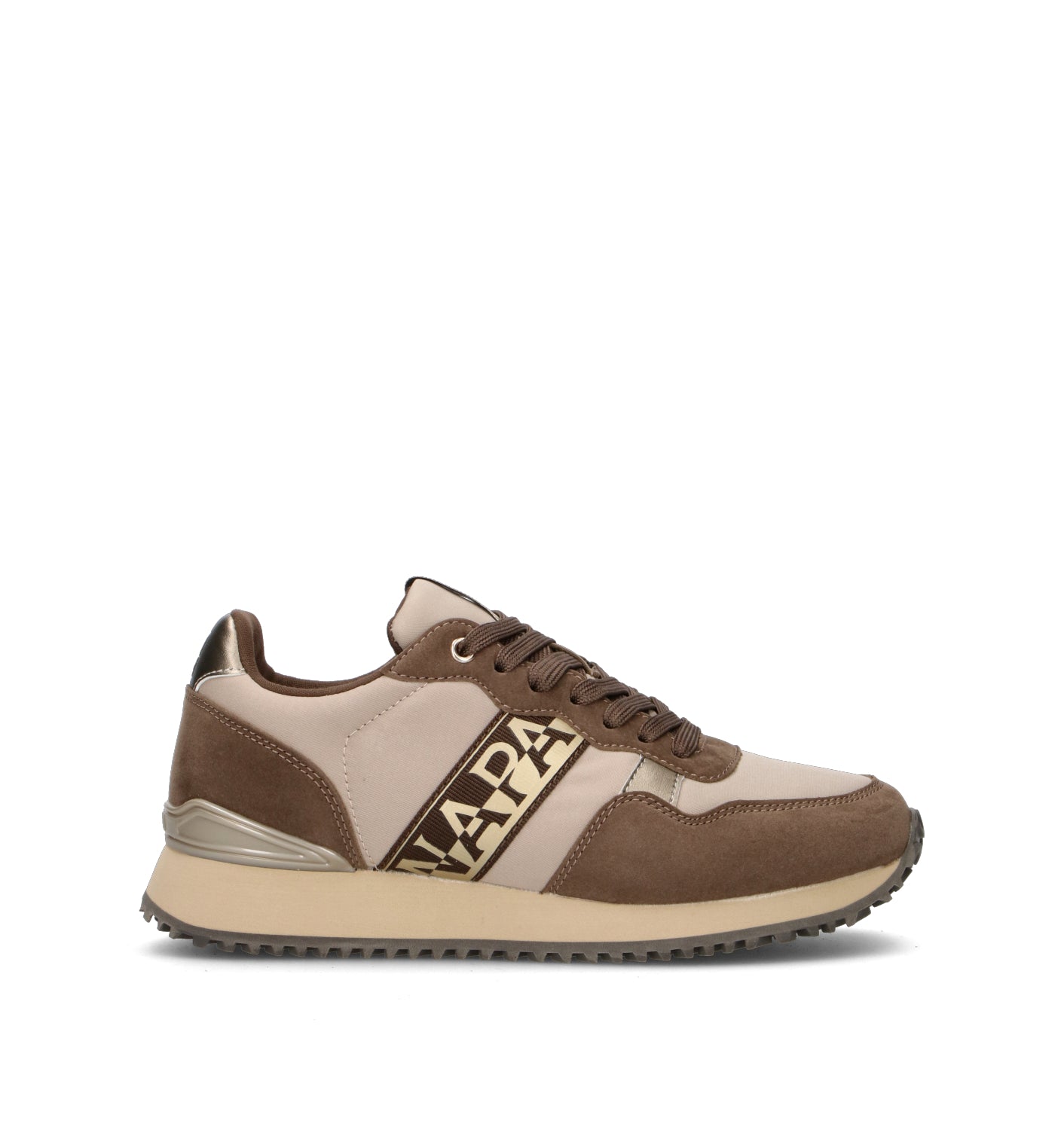 NAPAPIJIRI Sneaker donna marrone/beige