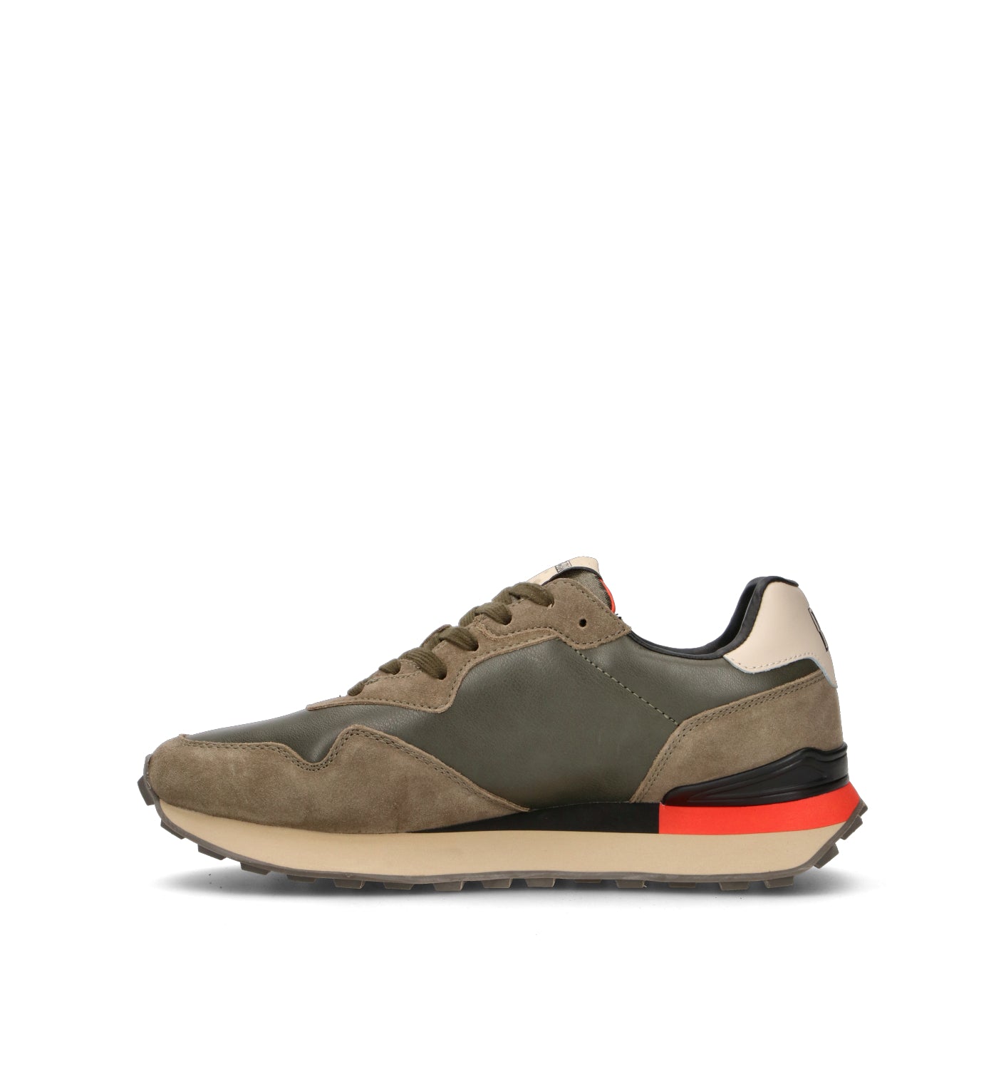 NAPAPIJIRI Sneaker uomo verde/marrone