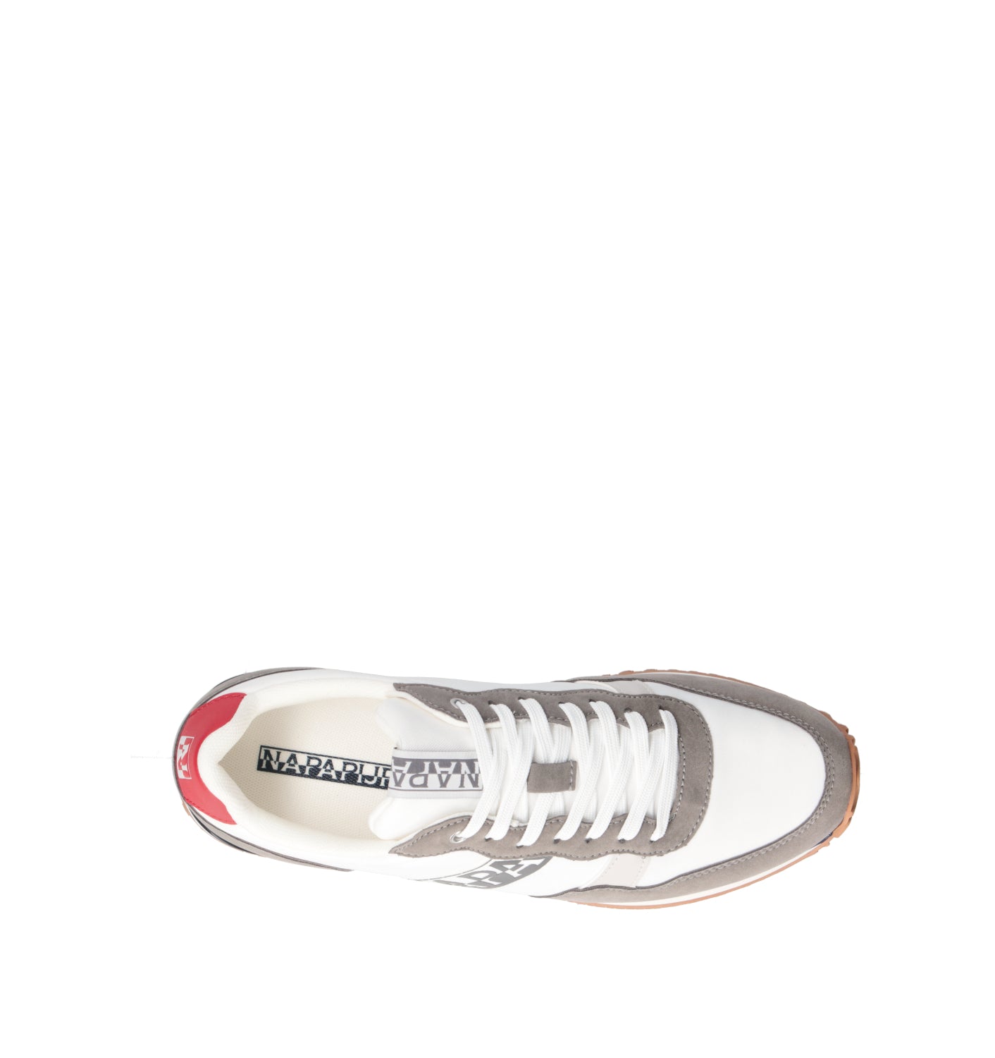 NAPAPIJIRI Sneaker uomo bianca/grigia