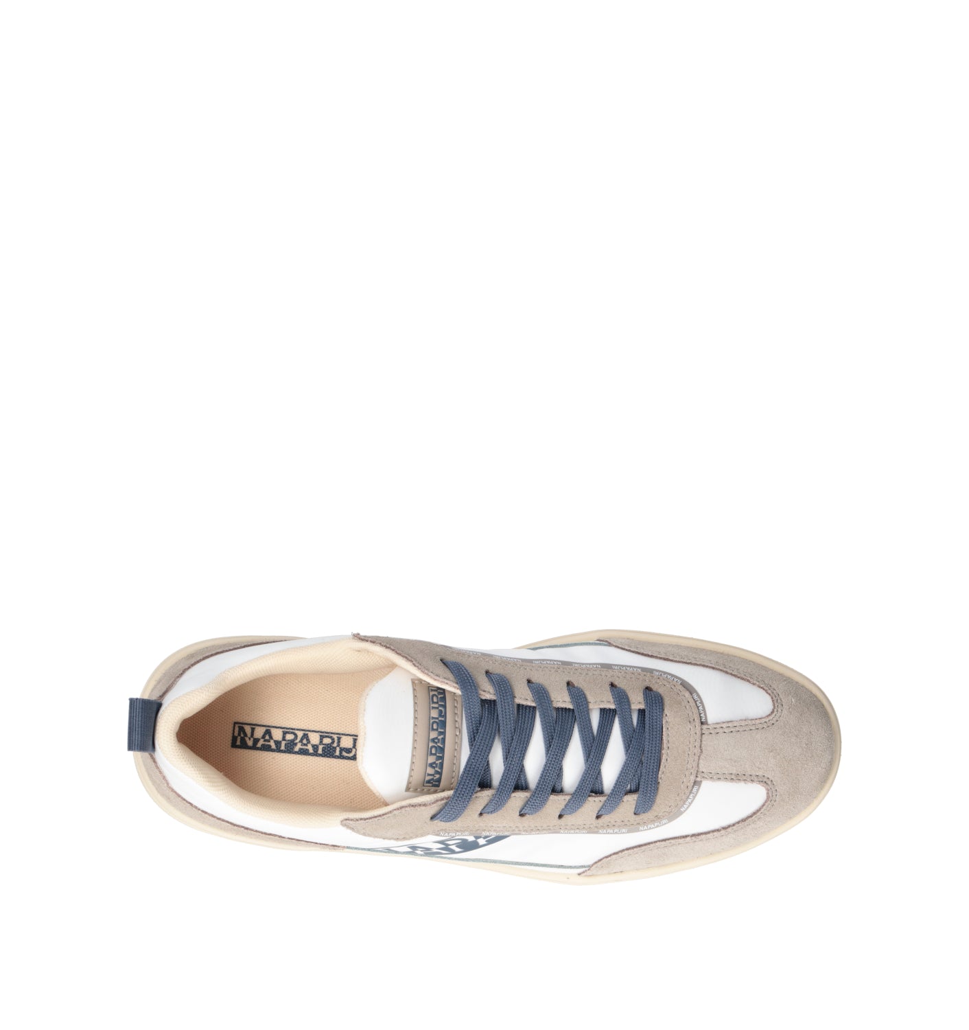 NAPAPIJIRI Sneaker uomo bianca/beige