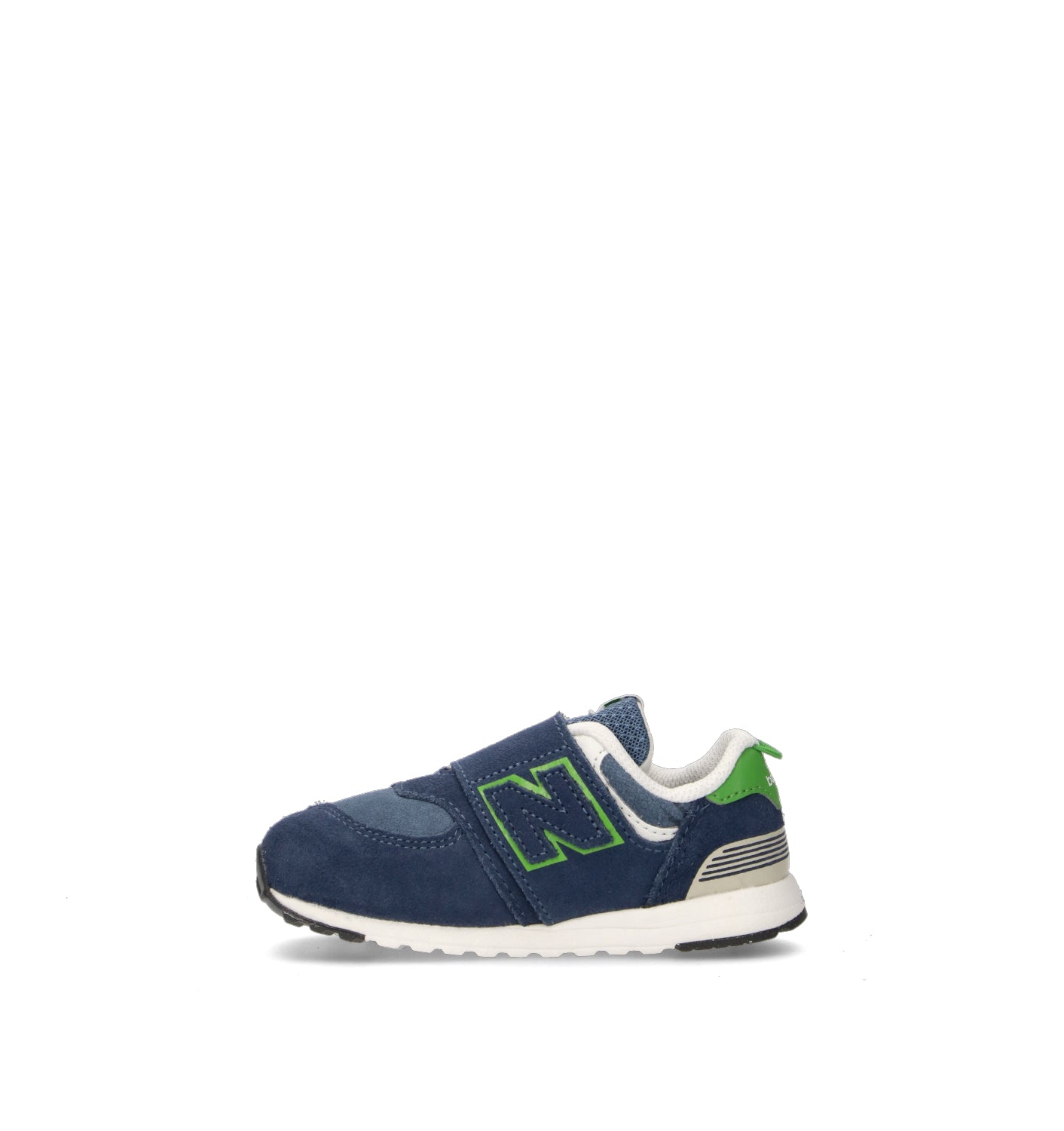NEW BALANCE 574 Sneaker bimbo blu in suede