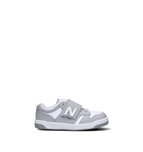 NEW BALANCE 480 Sneaker bimbo grigia/bianca