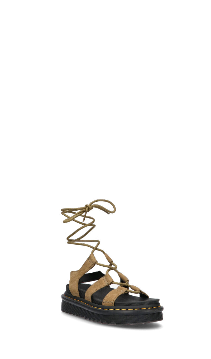 DR. MARTENS Sandalo donna alla schiava verde