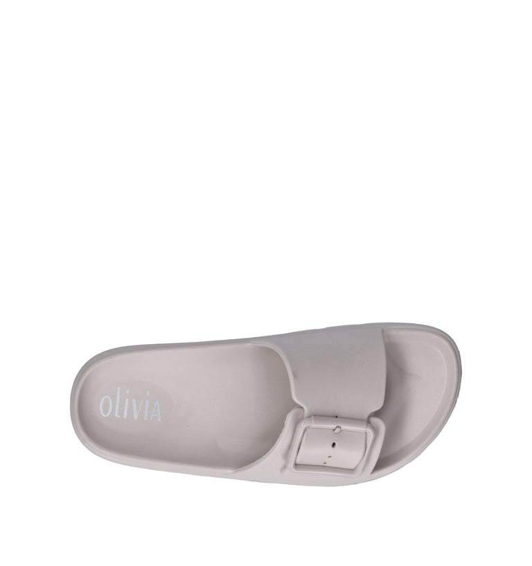 OLIVIA Ciabatta donna beige
