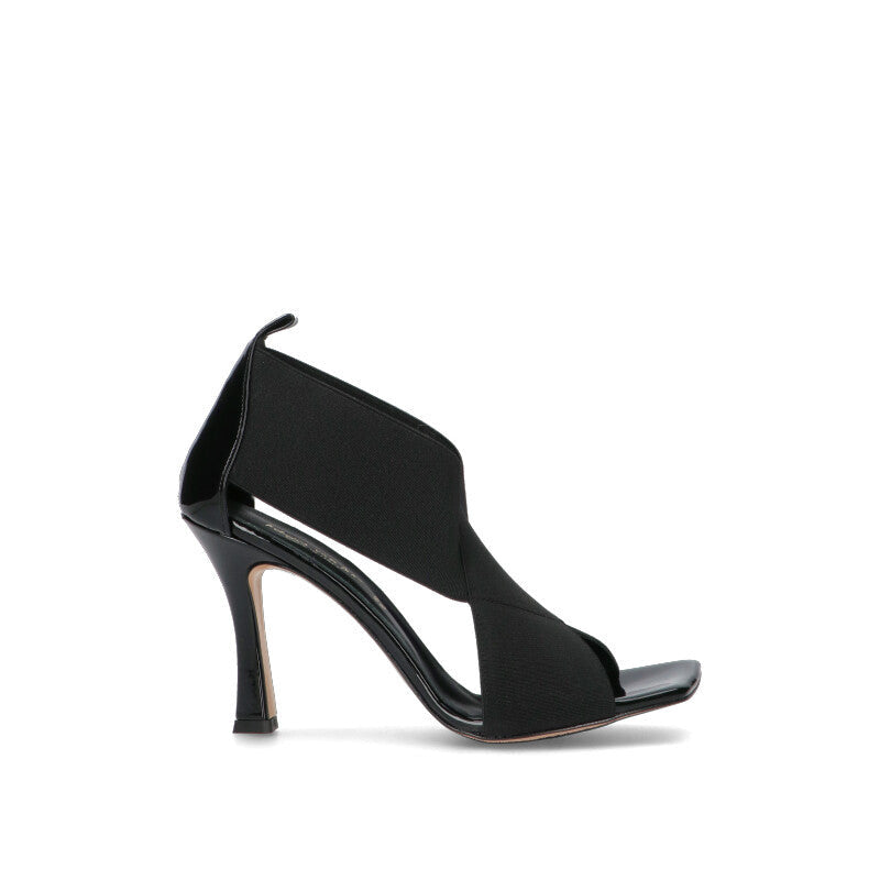 REBECCA VAN DIK Sandalo donna nero