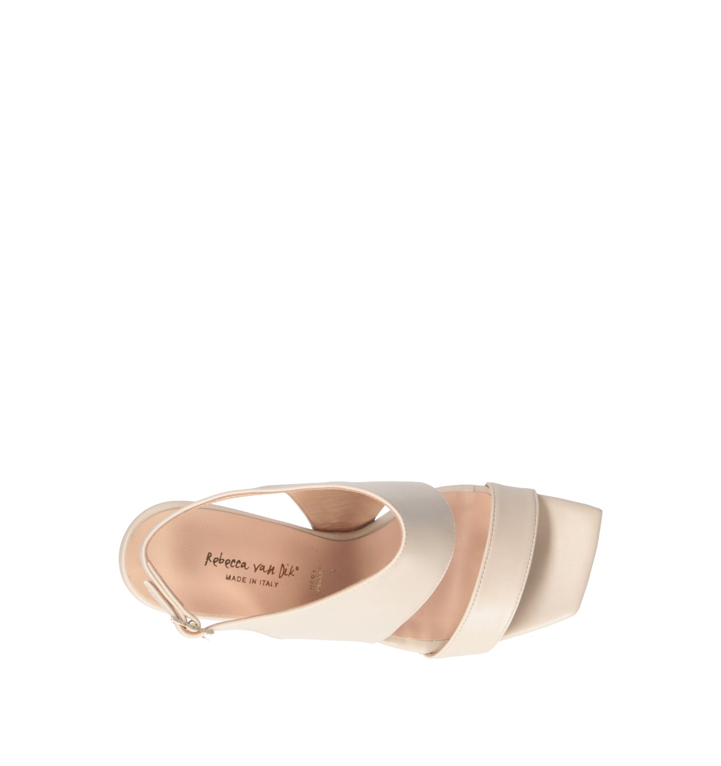REBECCA VAN DIK Sandalo donna beige