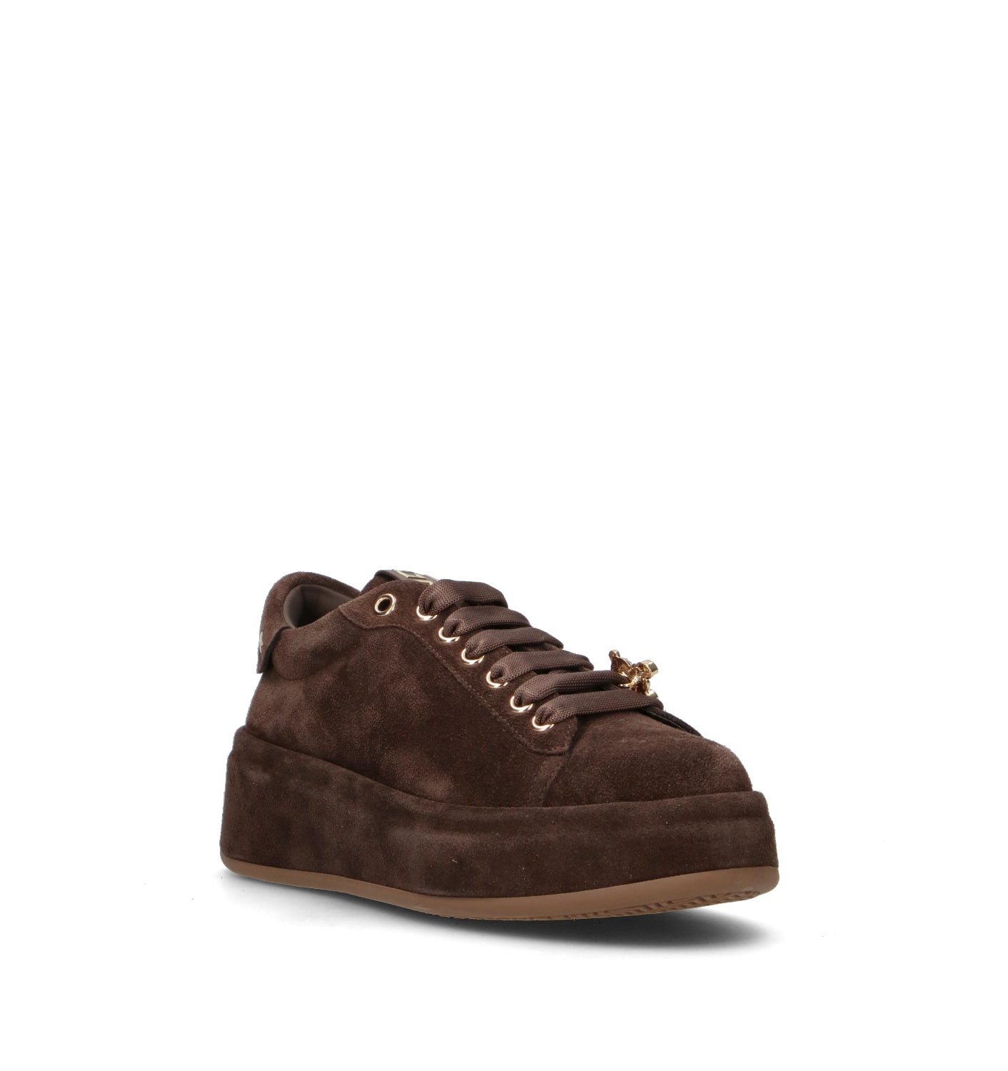GIO+ Sneaker donna testa di moro in suede