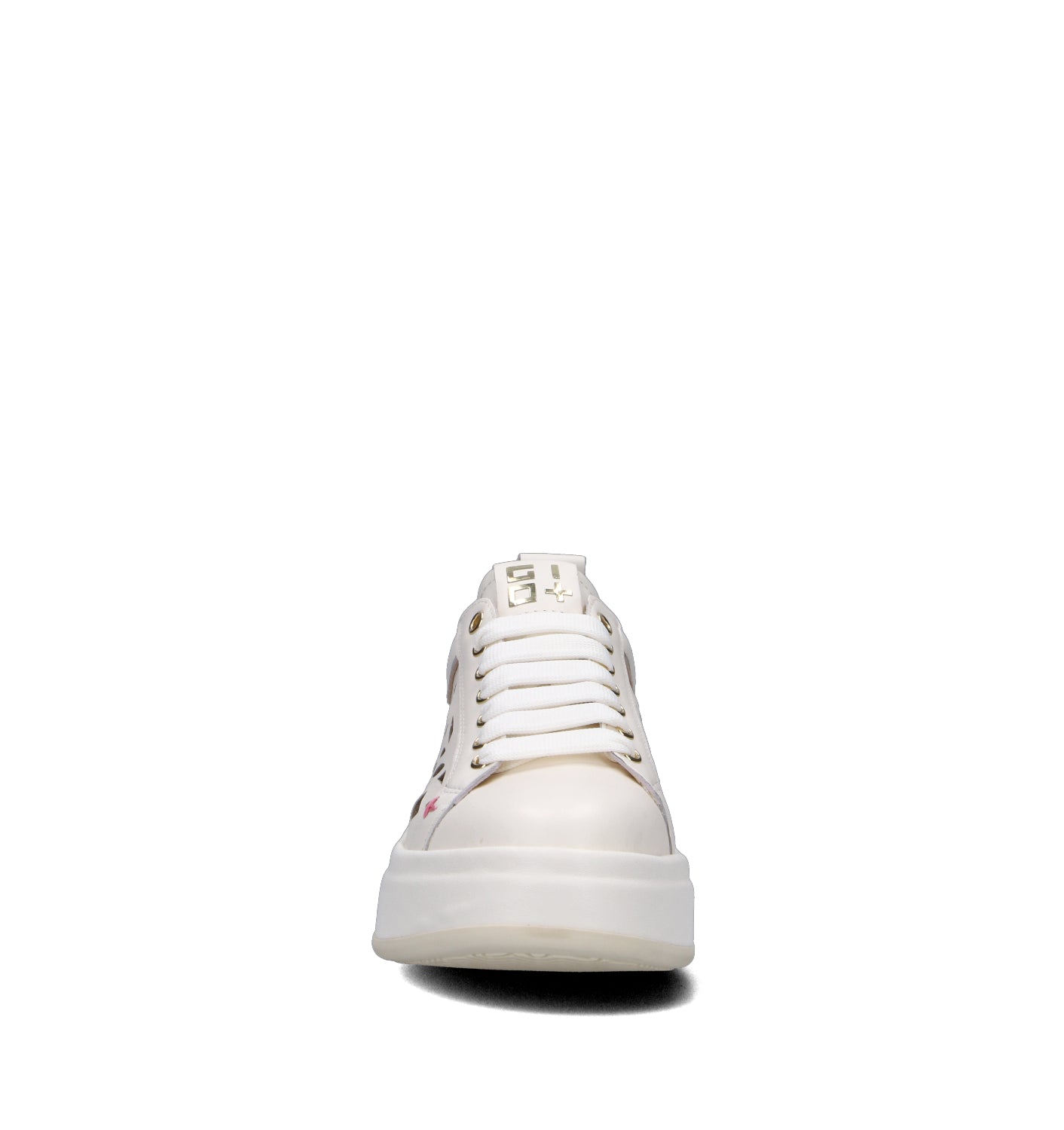 GIO+ Sneaker donna bianca in pelle