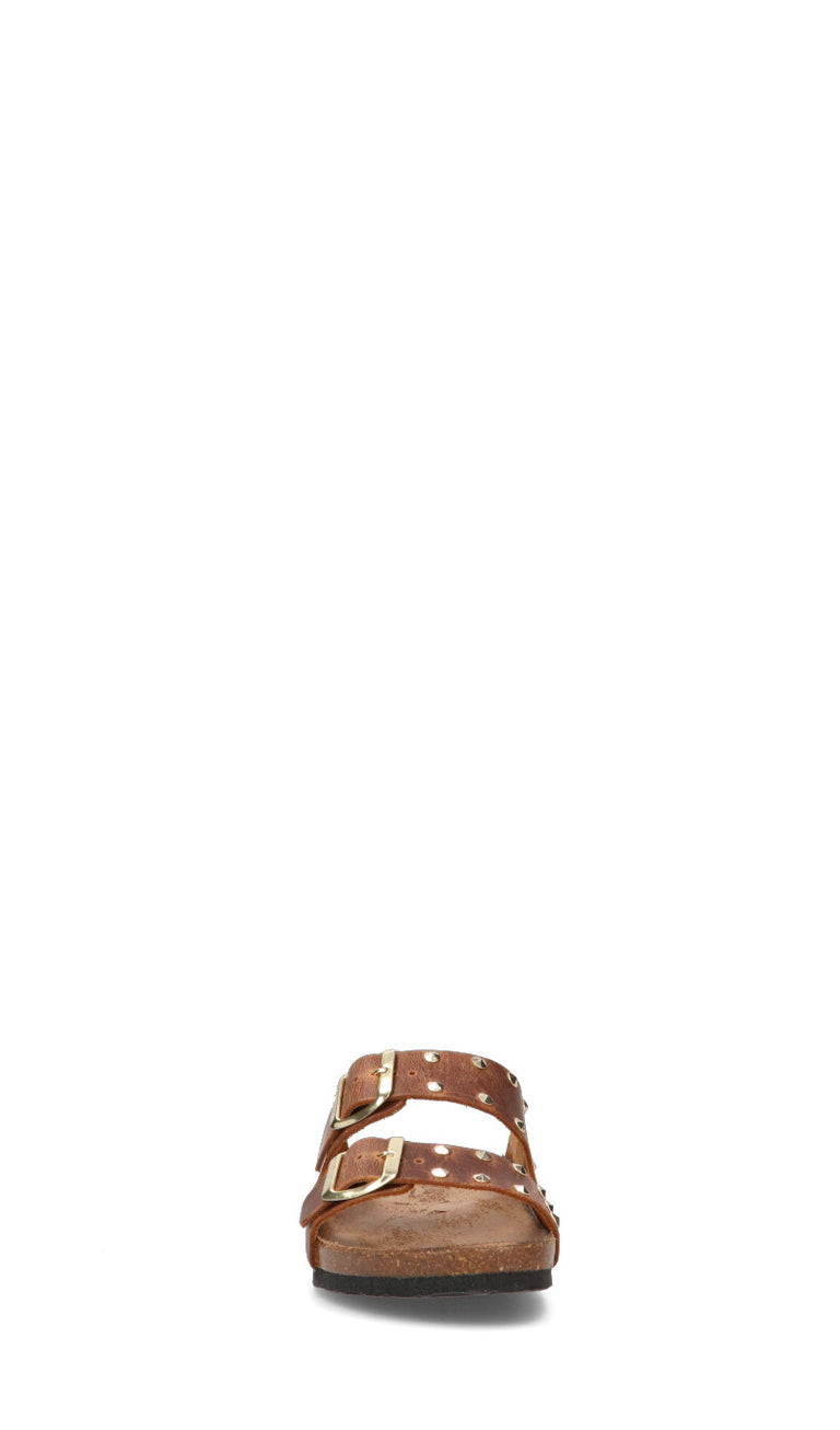 OLIVIA POSTER Ciabatta donna cuoio