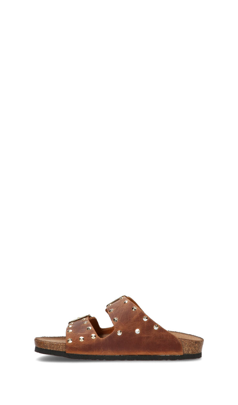 OLIVIA POSTER Ciabatta donna cuoio