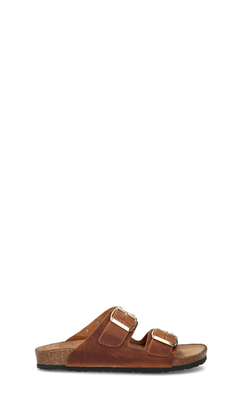 OLIVIA POSTER Ciabatta donna cuoio