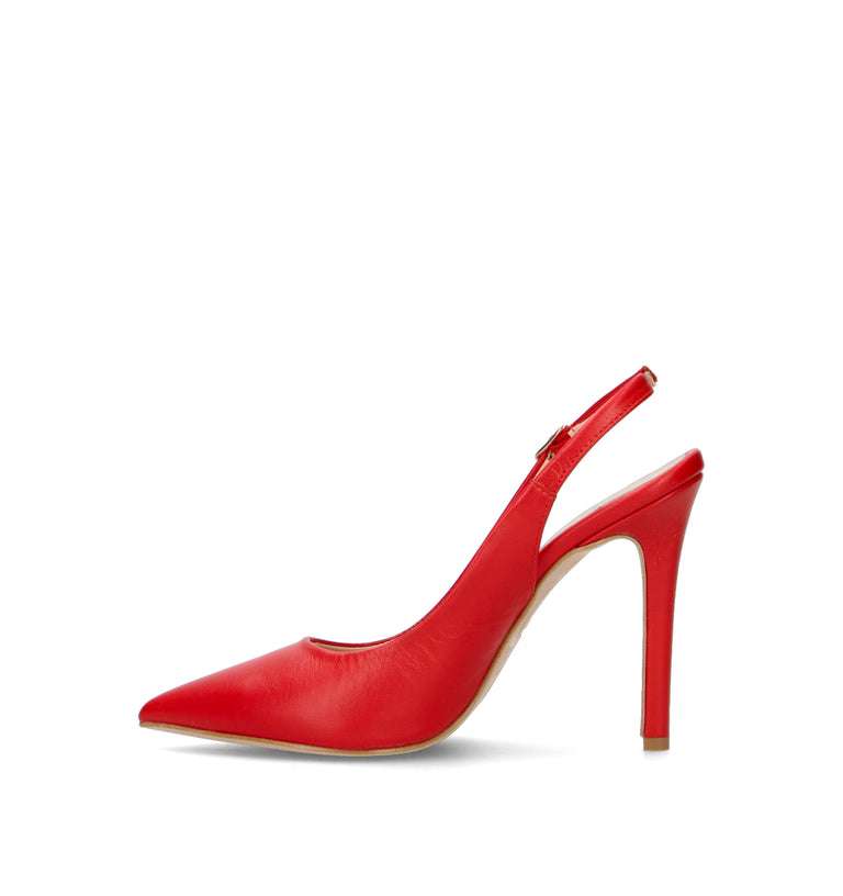 OLIVIA POSTER Slingback donna rossa