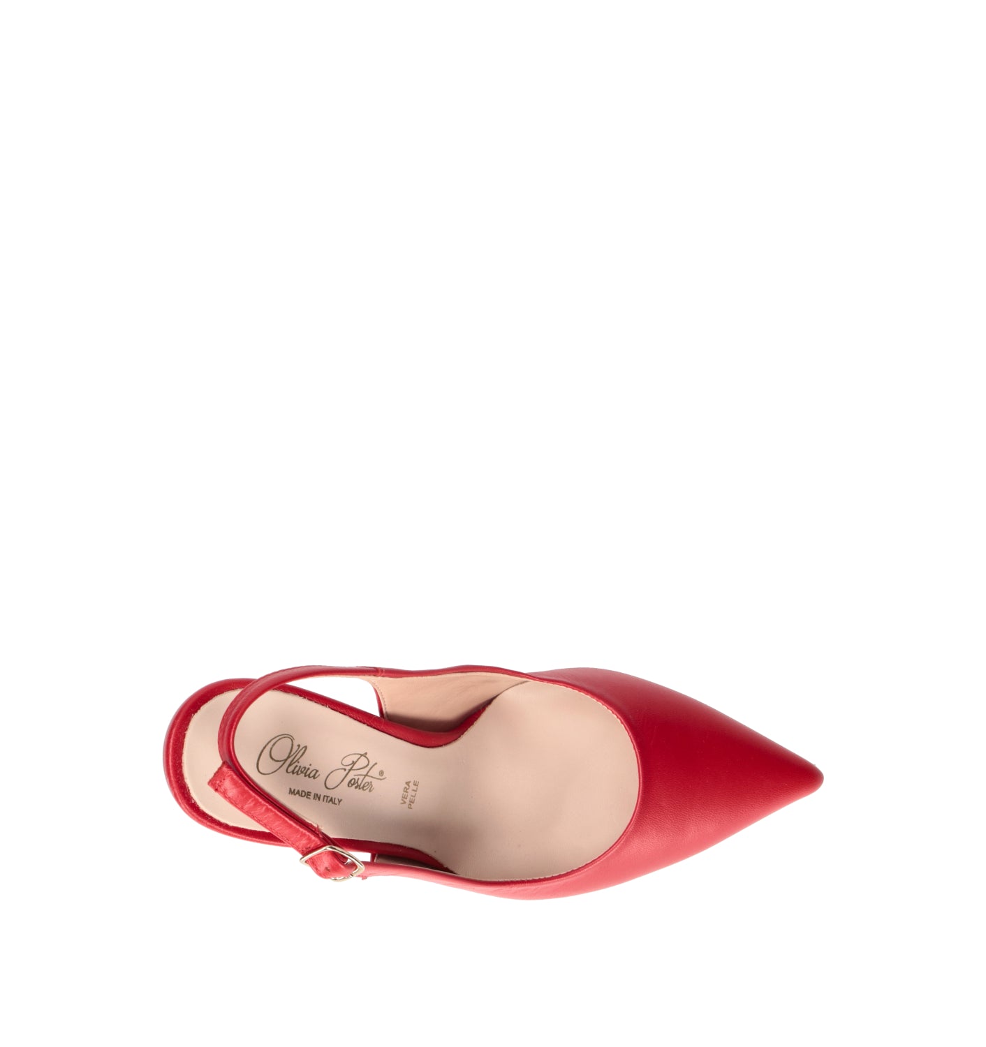 OLIVIA POSTER Slingback donna rossa