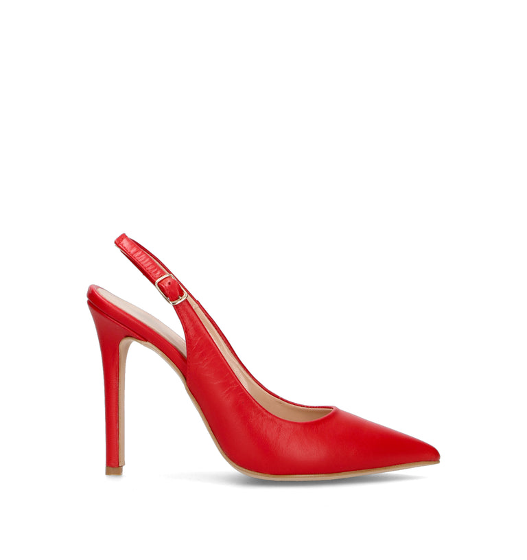 OLIVIA POSTER Slingback donna rossa