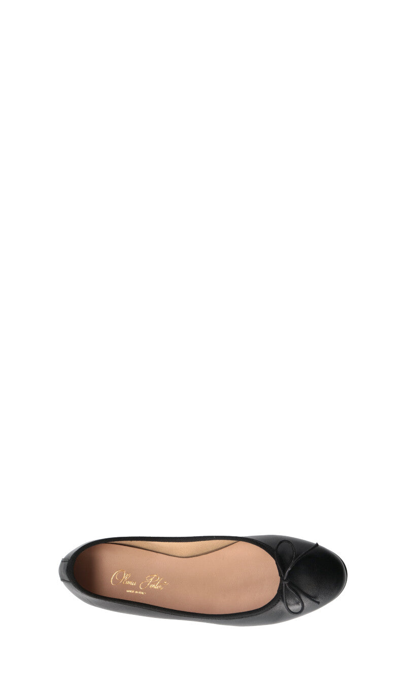 OLIVIA POSTER Ballerina donna nera in pelle
