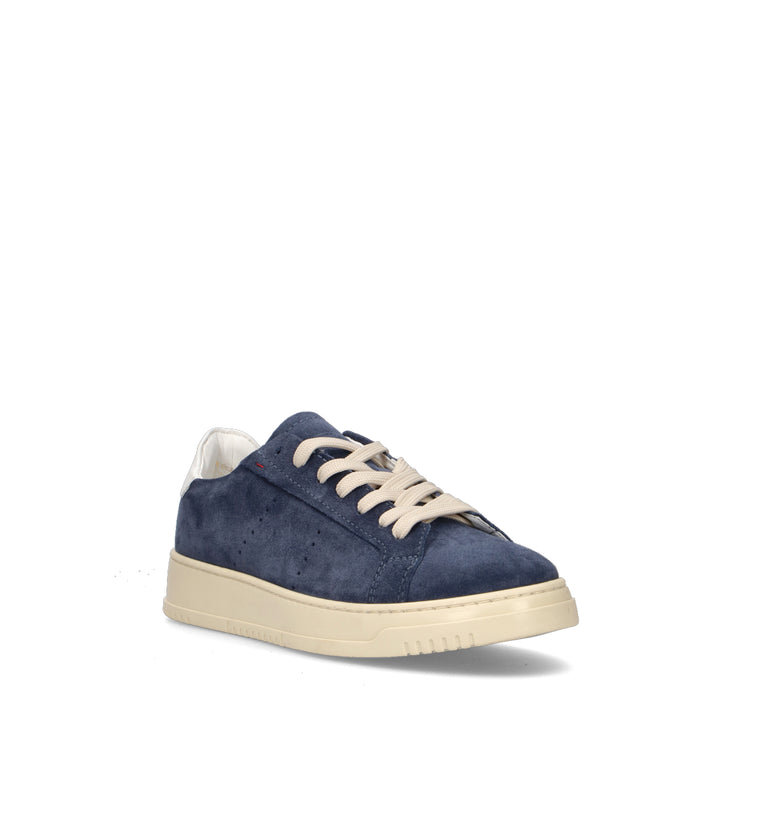 OTTANT8,6 Sneaker uomo blu in suede