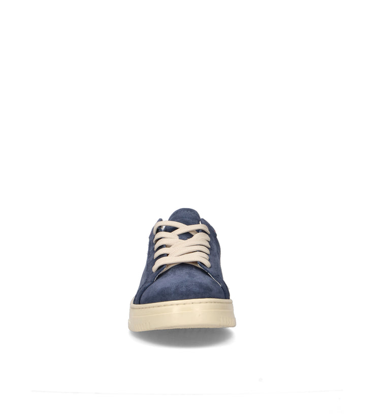OTTANT8,6 Sneaker uomo blu in suede