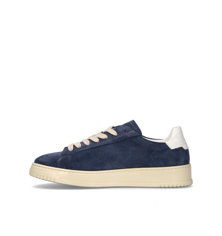 OTTANT8,6 Sneaker uomo blu in suede