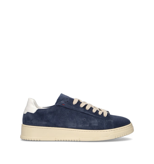 OTTANT8,6 Sneaker uomo blu in suede