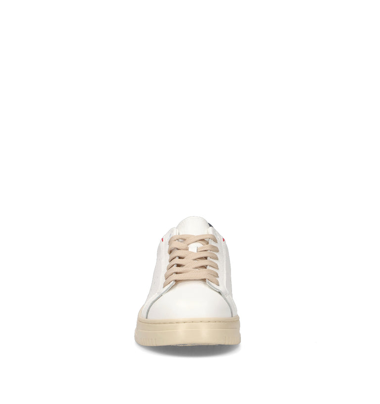 OTTANT8,6 Sneaker donna bianca/blu in pelle