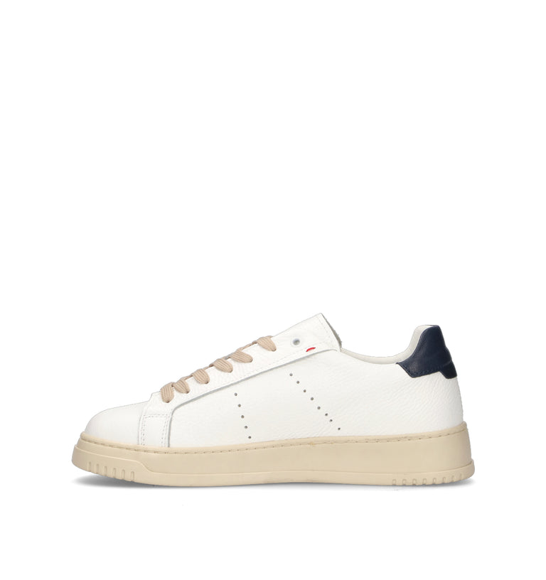OTTANT8,6 Sneaker donna bianca/blu in pelle