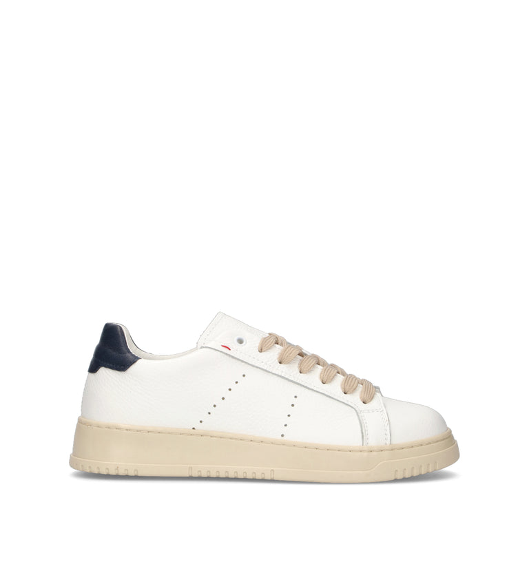 OTTANT8,6 Sneaker donna bianca/blu in pelle