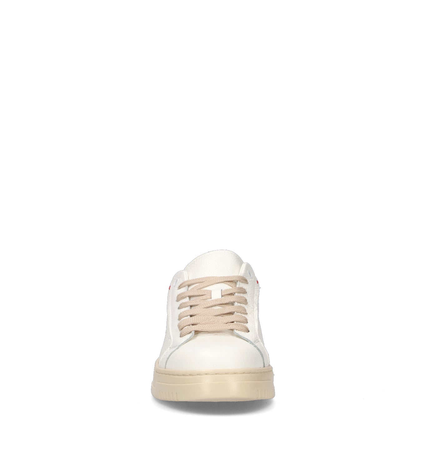 OTTANT8,6 Sneaker uomo bianca/cuoio in pelle