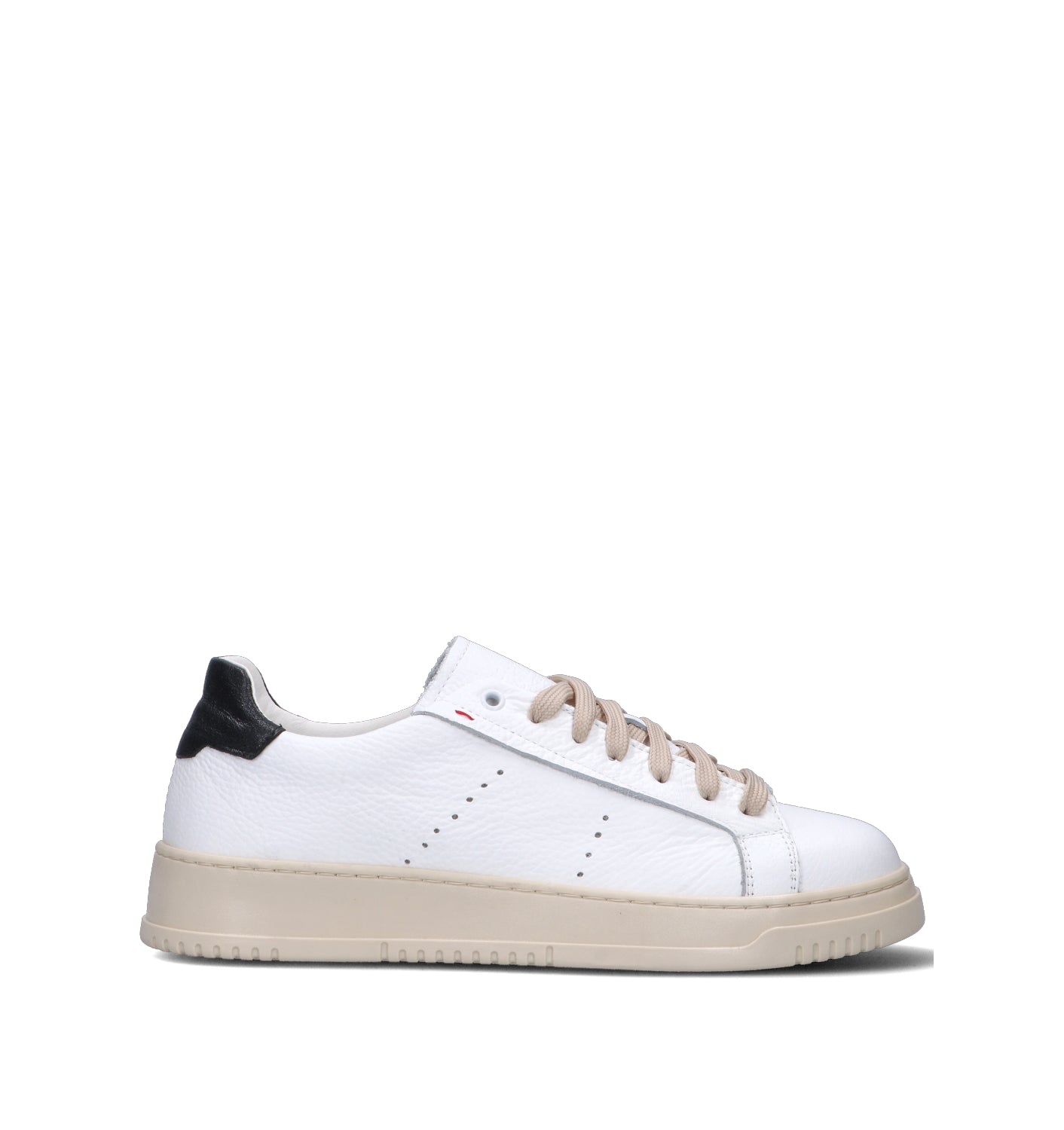 OTTANT8,6 Sneaker uomo bianca/nera in pelle