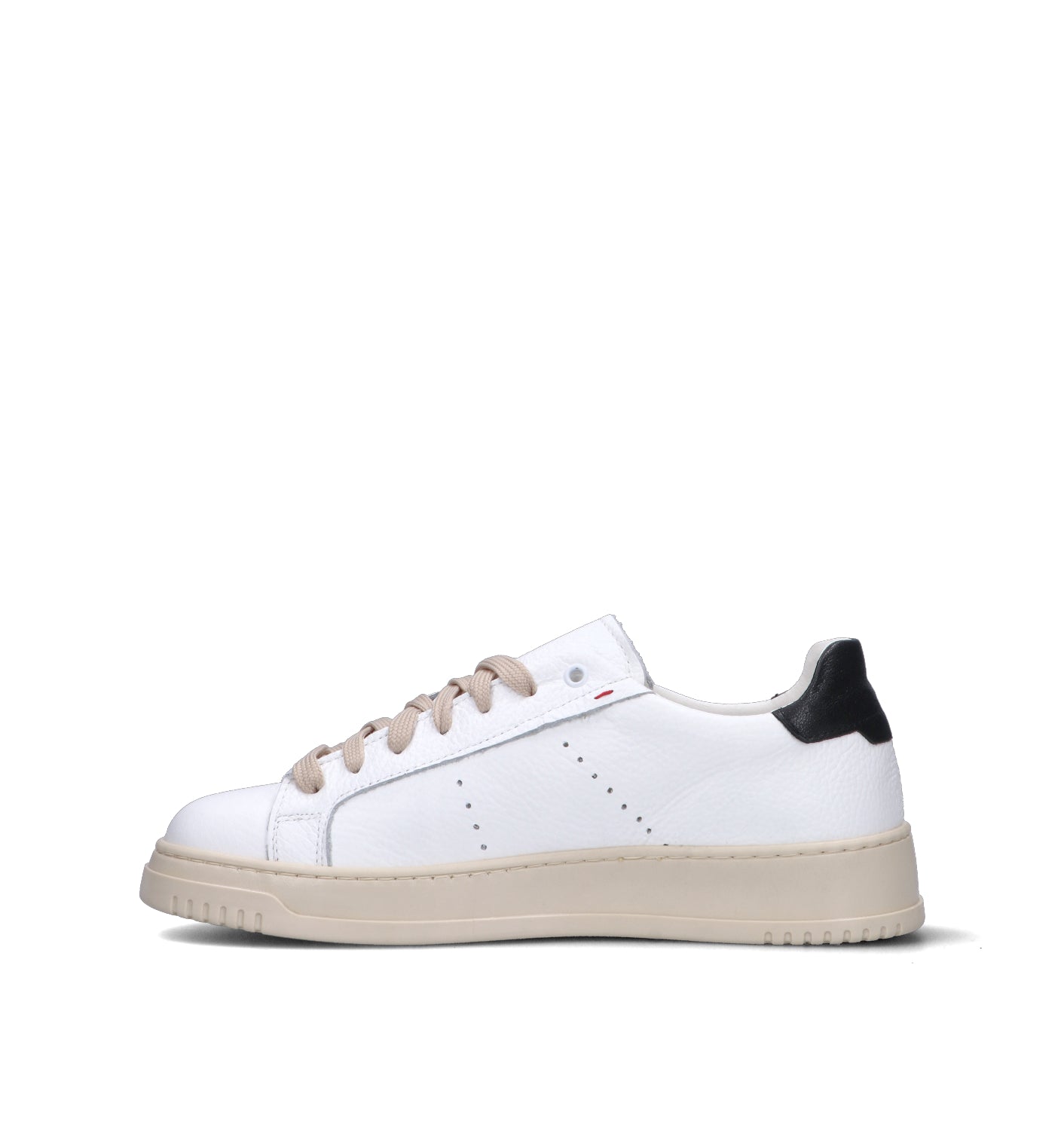 OTTANT8,6 Sneaker uomo bianca/nera in pelle