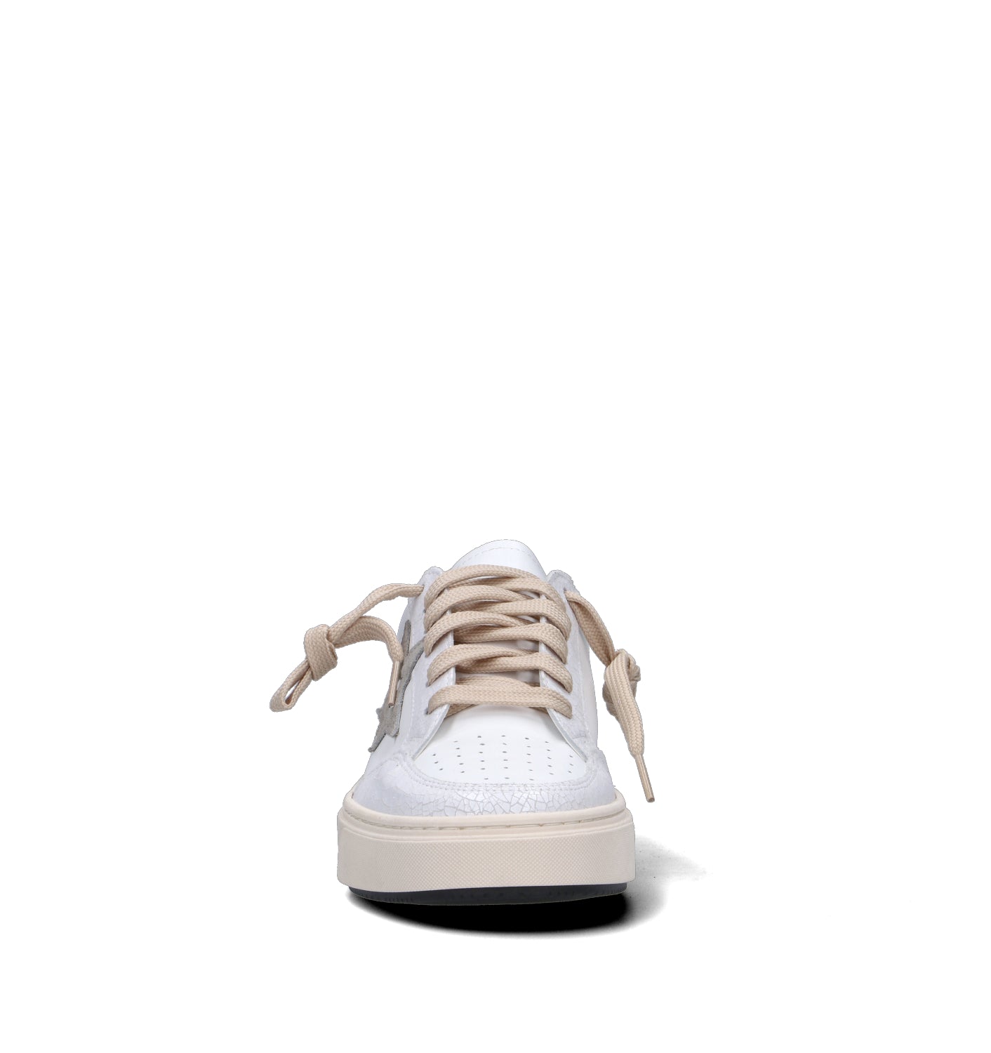 OTTANT8,6 Sneaker donna bianca/argento in pelle