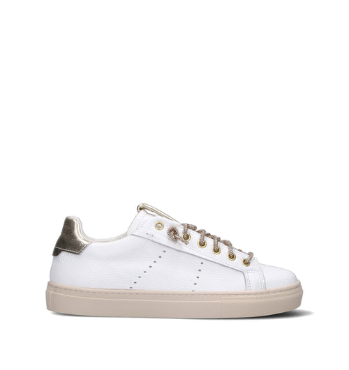 OTTANT8,6 Sneaker donna bianca/platino in pelle