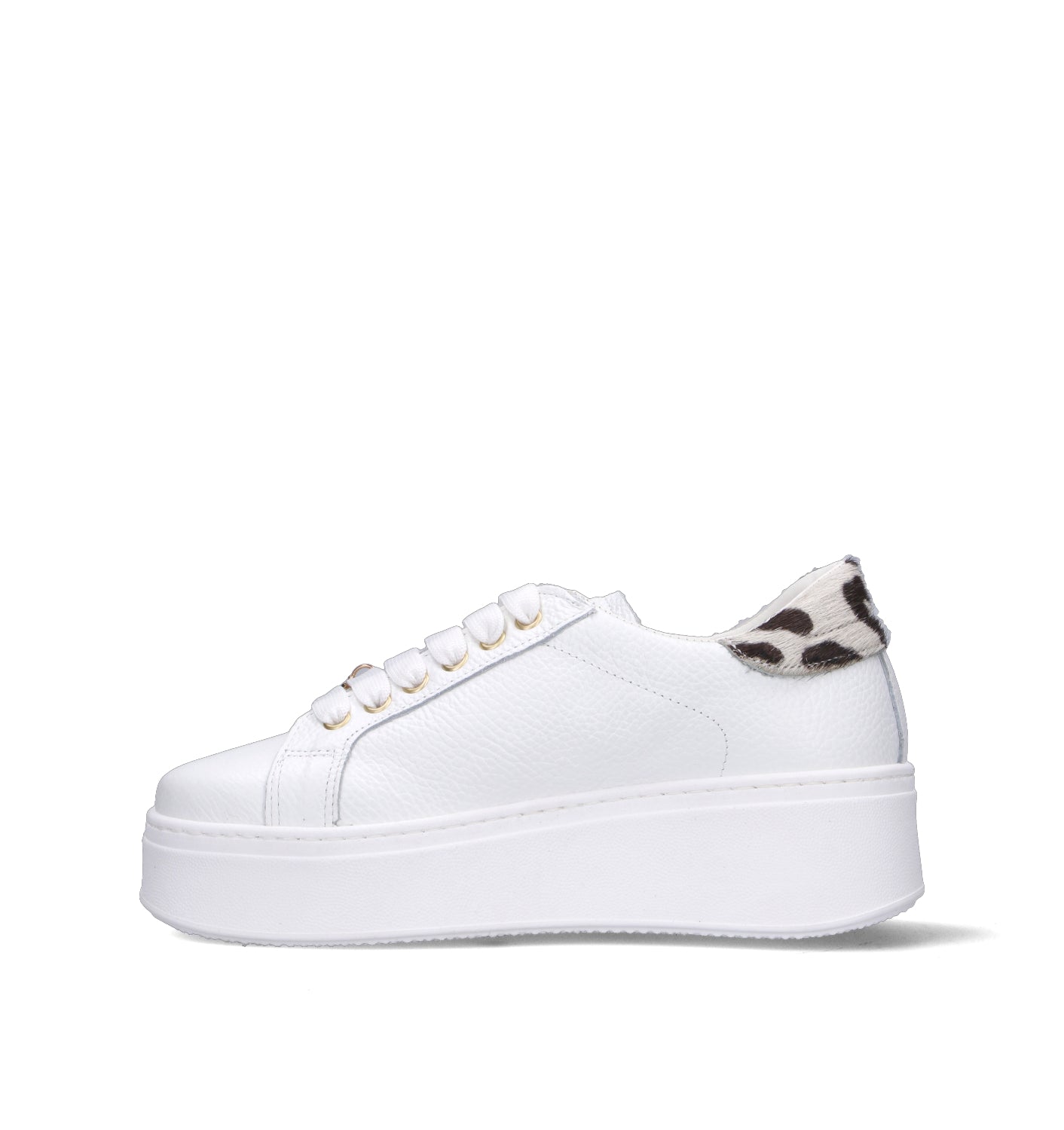 OTTANT8,6 Sneaker donna bianca in pelle