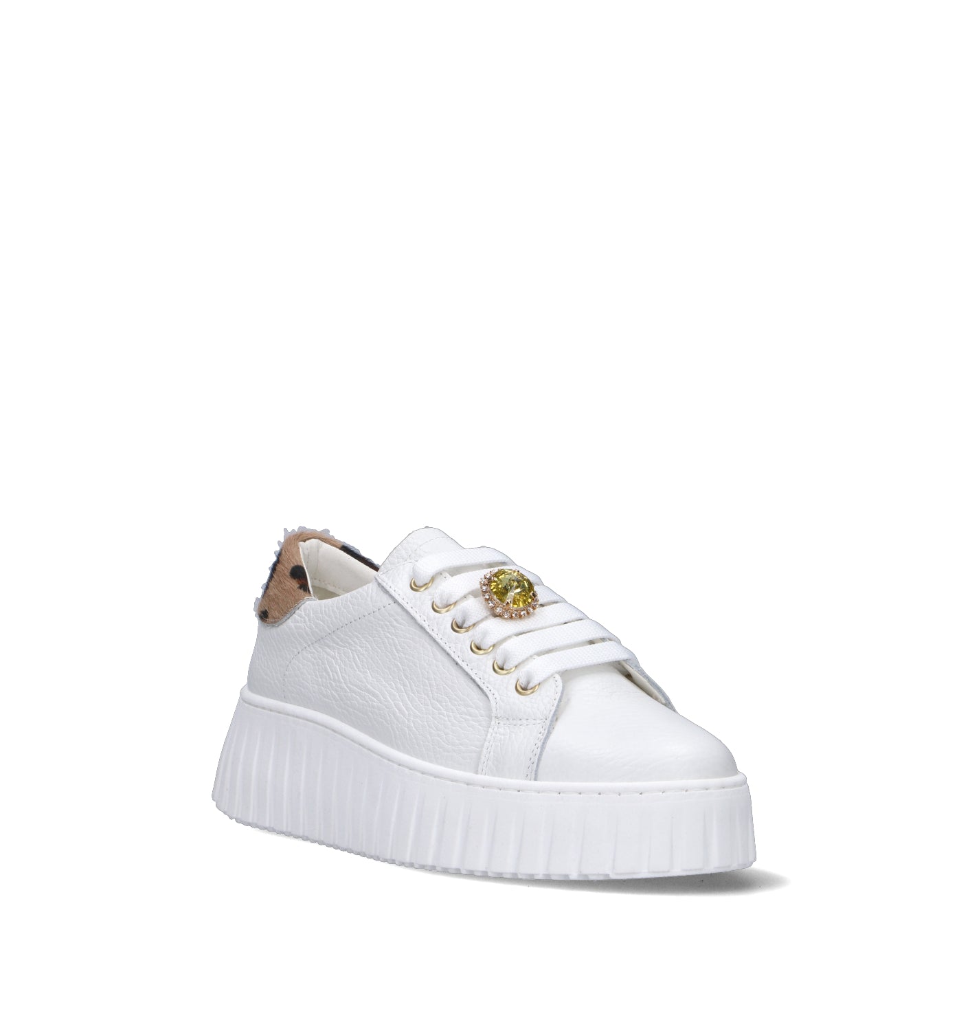 OTTANT8,6 Sneaker donna bianca in pelle