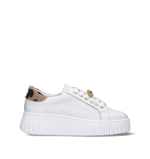 OTTANT8,6 Sneaker donna bianca in pelle