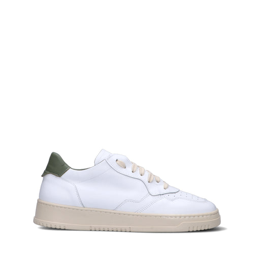OTTANT8,6 Sneaker uomo bianca/muschio in pelle
