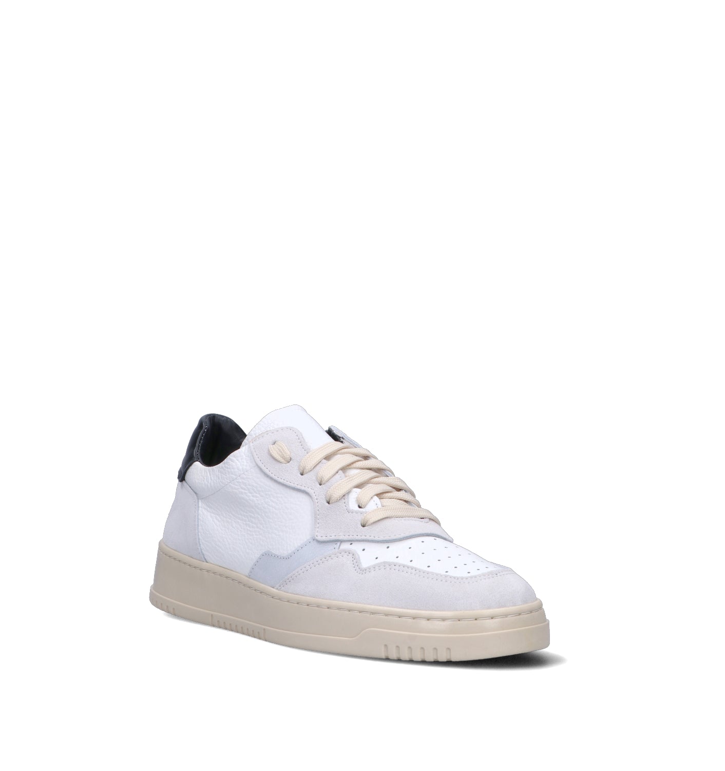 OTTANT8,6 Sneaker uomo bianca/nera in pelle