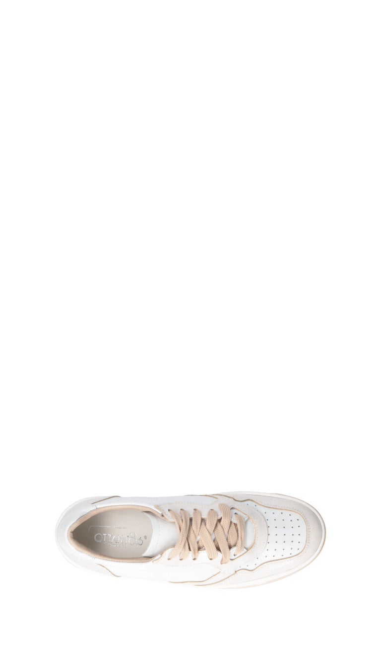 OTTANT8,6 Sneaker donna bianca in pelle