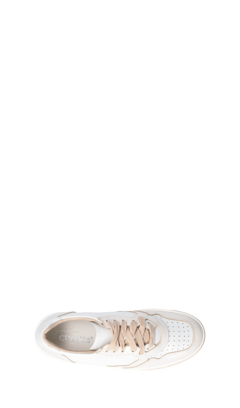 OTTANT8,6 Sneaker donna bianca in pelle