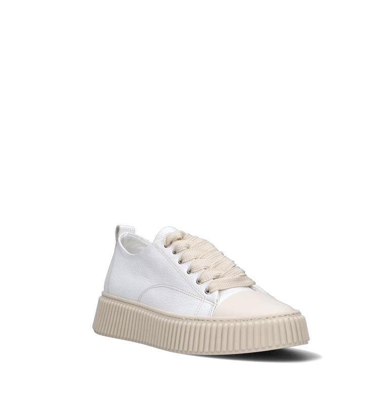 OTTANT8,6 Sneaker uomo bianca in pelle