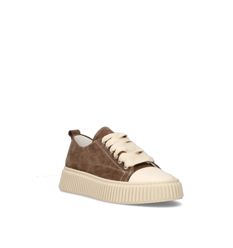 OTTANT8,6 Sneaker uomo taupe in suede