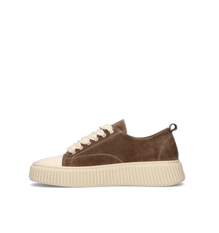 OTTANT8,6 Sneaker uomo taupe in suede