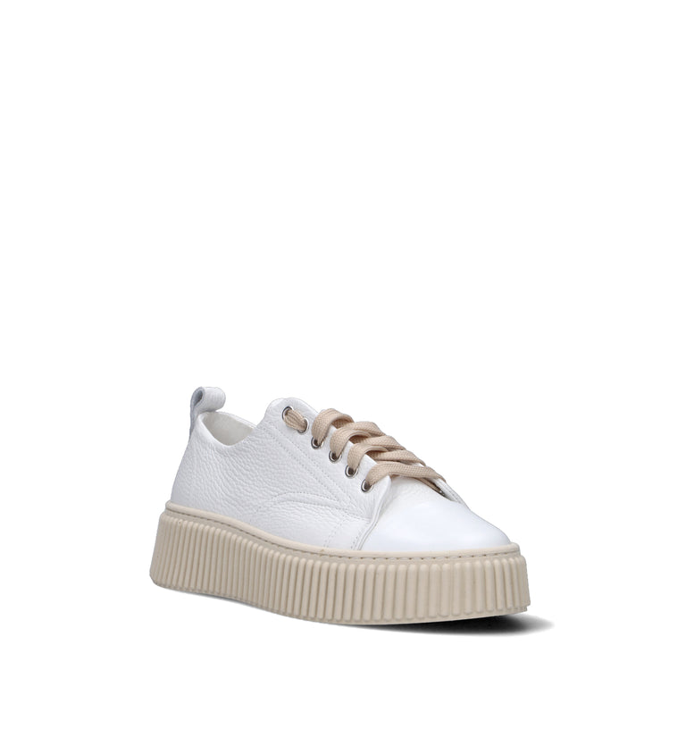 OTTANT8,6 Sneaker donna bianca in pelle