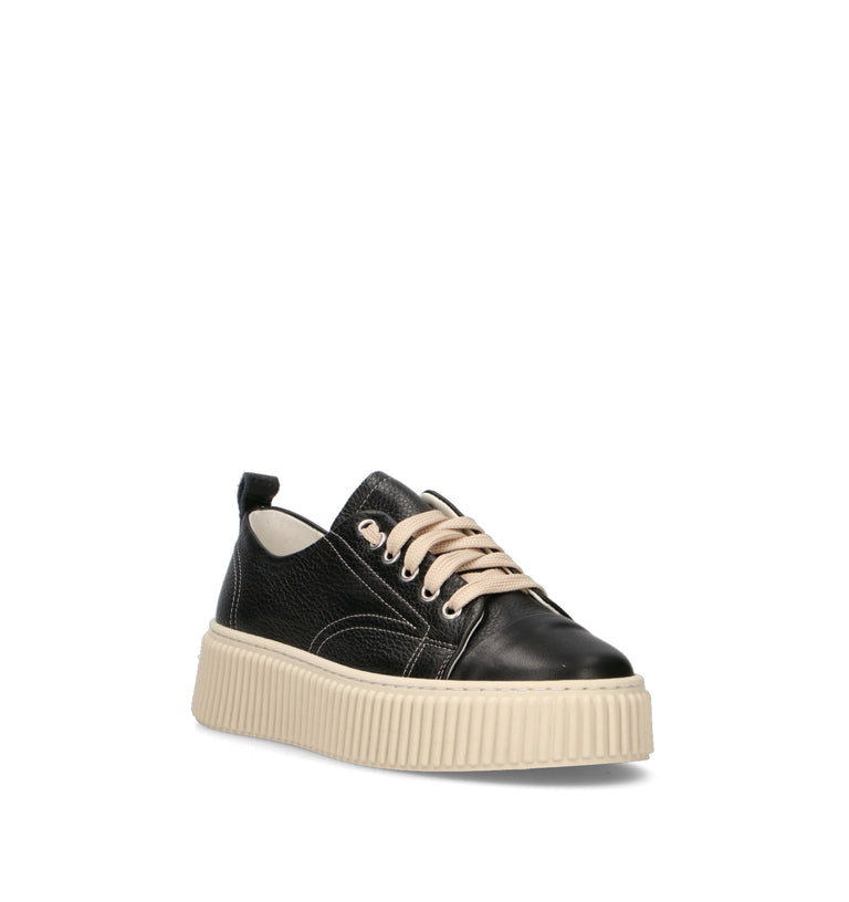 OTTANT8,6 Sneaker donna nera in pelle