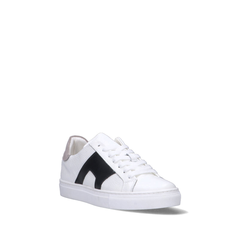 OTTANT8,6 Sneaker uomo bianca/nera in pelle