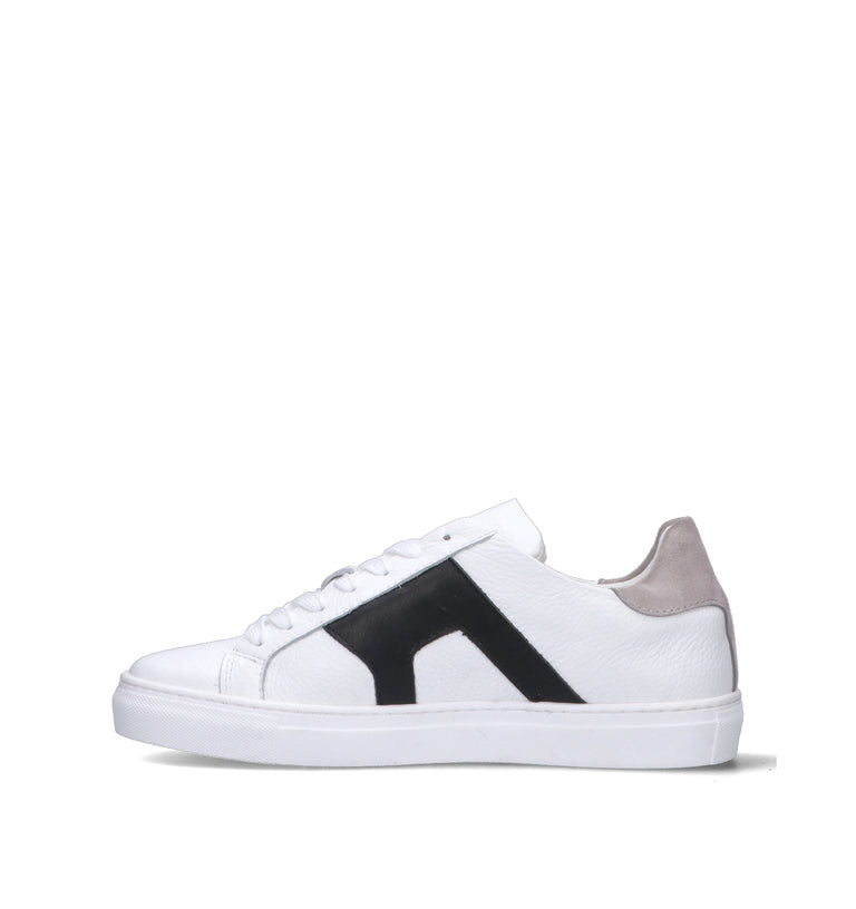 OTTANT8,6 Sneaker uomo bianca/nera in pelle