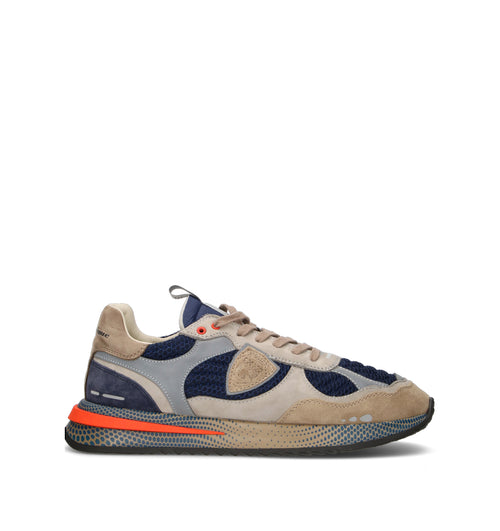 PHILIPPE MODEL Sneaker uomo beige/blu