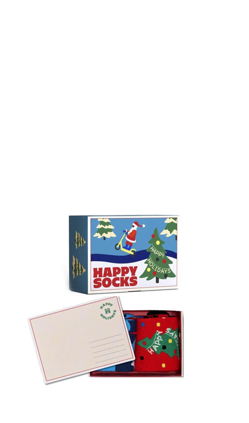 HAPPY SOCKS - Set calze regalo x 2