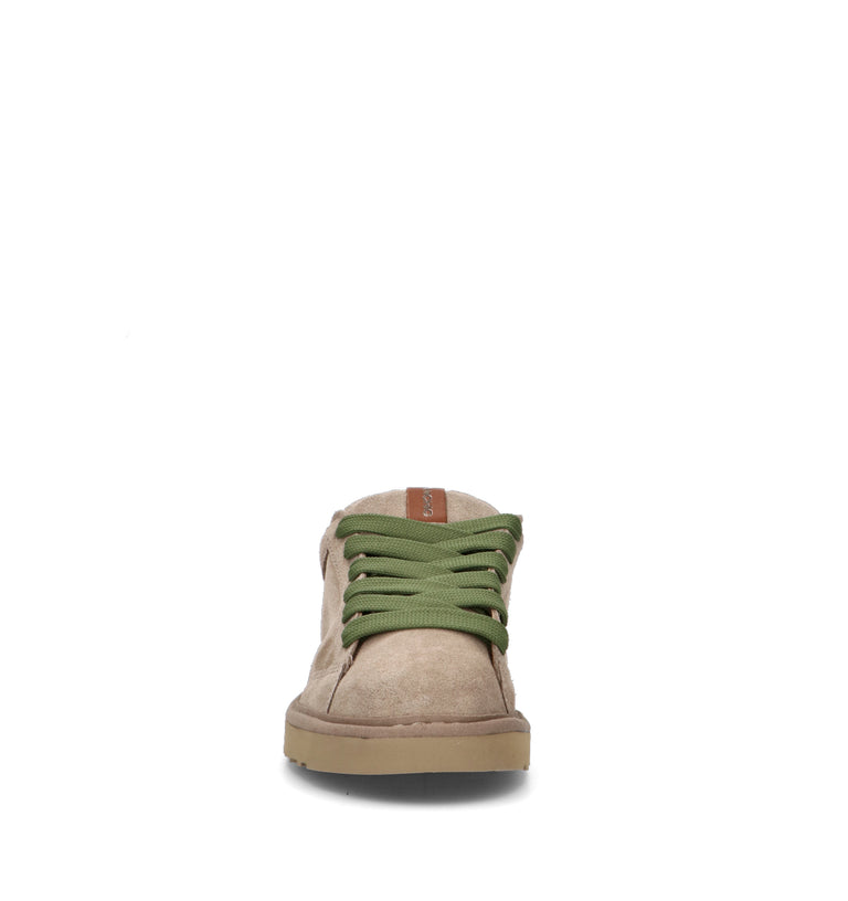 PANCHIC Sneaker uomo taupe in suede