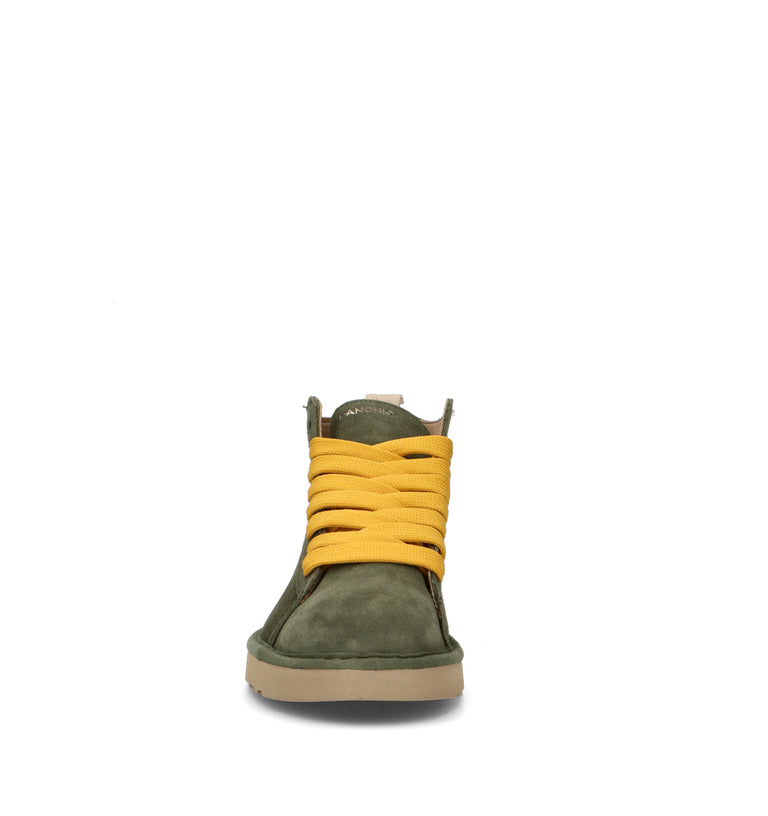 PANCHIC Sneaker uomo militare in suede